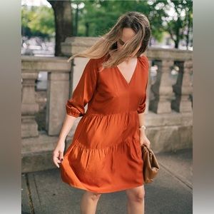 Burnt Orange Dress Size Medium